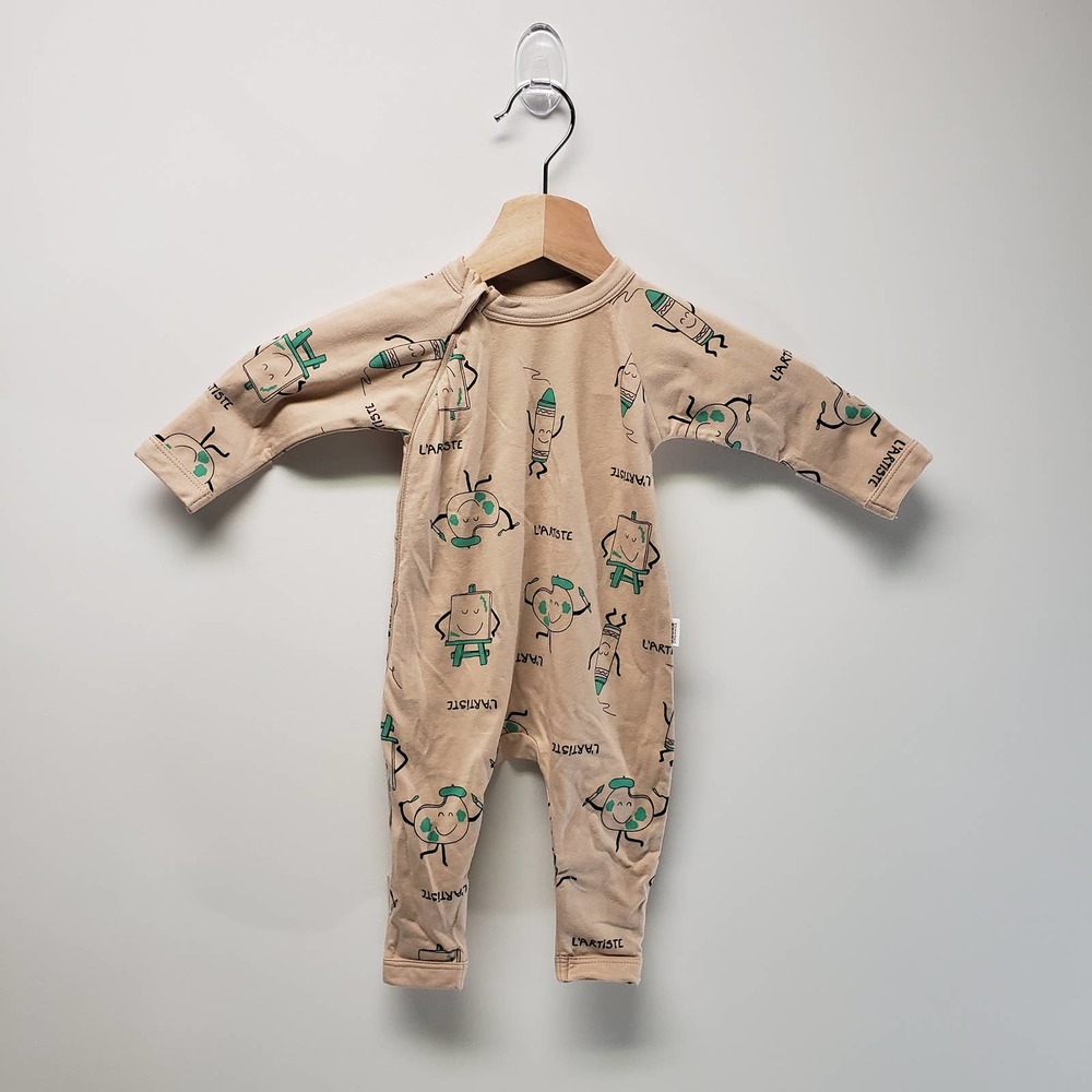 Bonds Organic Wondersuit Zippy 0-3M L'Artiste Print
